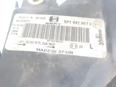 Recambio de automóvil de segunda mano de faro izquierdo para seat altea xl (5p5, 5p8) 1.6 tdi referencias oem iam 5p1941753e  