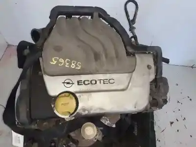 Second-hand car spare part complete engine for opel astra f berlina oem iam references x16xel  
