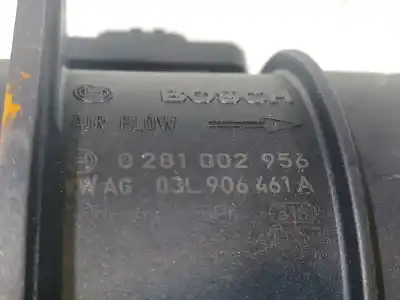 Автозапчасти б/у расходомер воздуха за vw multivan v (7hm, 7hn, 7hf, 7ef, 7em, 7en) 2.0 bitdi 4motion ссылки oem iam 03l906461a  0281002956