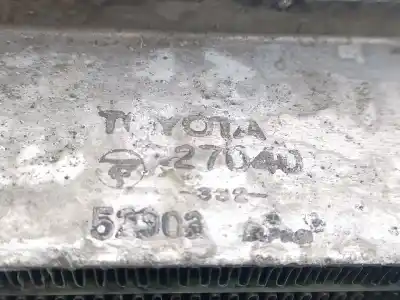 Автозапчастина б/у інтеркулер для toyota rav 4 (a2) 1.8 16v cat посилання на oem iam 1794027040  27040332