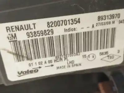 Автозапчасти б/у левая фара за nissan primastar furgón (x83) 2.0 dci 90 ссылки oem iam 2606000q0f 93859829. 89313970 8200701354