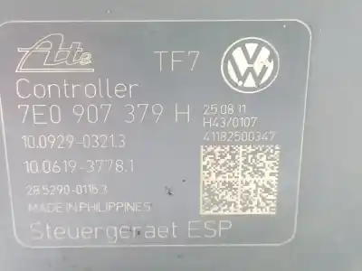 Second-hand car spare part abs for vw multivan v (7hm, 7hn, 7hf, 7ef, 7em, 7en) 2.0 bitdi 4motion oem iam references 7e0614517h 7e090737 10092903213 10061937781 10021206124 7e0614517d