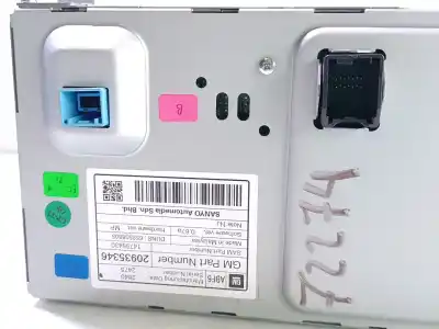 Second-hand car spare part multifunction display for opel insignia a sports tourer (g09) 2.0 cdti 4x4 (35) oem iam references  14799430 20935346