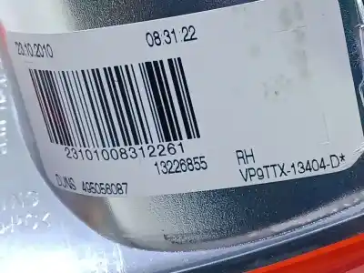 Автозапчасти б/у внутренний правый задний фонарь за opel insignia a sports tourer (g09) 2.0 cdti 4x4 (35) ссылки oem iam 22950970  13226855 13282375