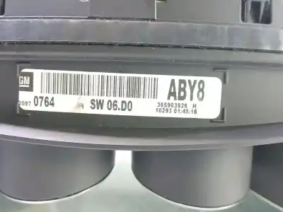 Автозапчастина б/у панель інструментів для opel insignia a sports tourer (g09) 2.0 cdti 4x4 (35) посилання на oem iam  365903926 a2c53412150 20970764