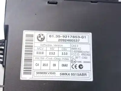 Second-hand car spare part electronic module for bmw serie 3 coupe (e92) e92 coupé 320d oem iam references  5wk49515ar 2092460537 6135921785301