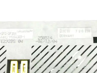 Second-hand car spare part fuse box unit for bmw x5 (e53) 4.8 is oem iam references  11394367 7510638