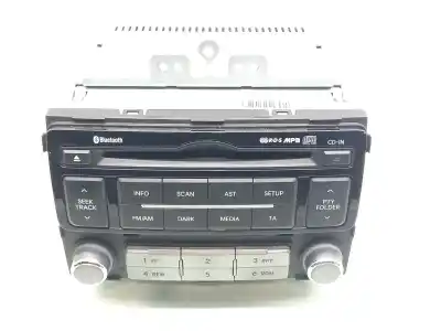 Peça sobressalente para automóvel em segunda mão sistema de áudio / rádio cd por hyundai i20 city s referências oem iam 
