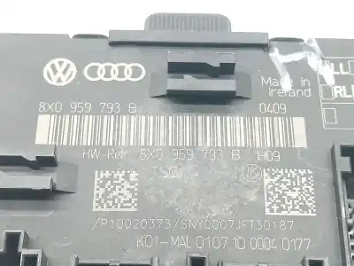 Second-hand car spare part electronic module for audi a1 (8x) ambition oem iam references   8x0959793b
