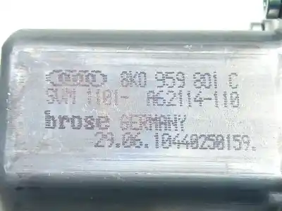 Second-hand car spare part driver left window regulator for audi a1 (8x) ambition oem iam references 8x3837461a  8k0959801c