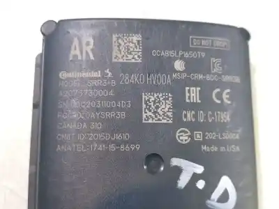 Pezzo di ricambio per auto di seconda mano modulo elettronico per nissan qashqai (j11) acenta riferimenti oem iam 284k0hv00a a2c75730004 
