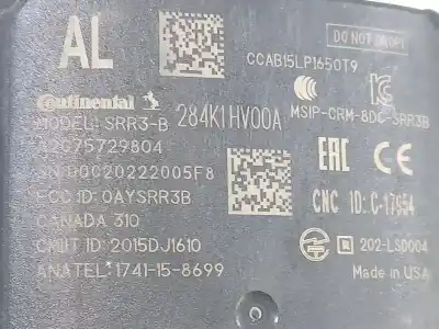 Pezzo di ricambio per auto di seconda mano modulo elettronico per nissan qashqai (j11) acenta riferimenti oem iam 284k1hv00a a2c75729804 