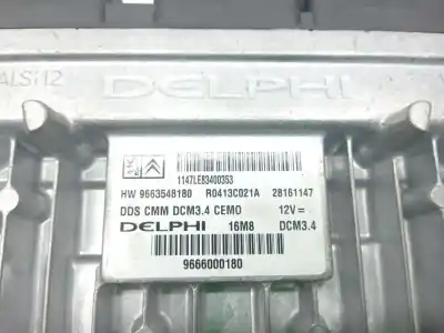 Recambio de automóvil de segunda mano de centralita motor uce para citroen c5 berlina exclusive referencias oem iam 9663548180 r0413c021a 9666000180