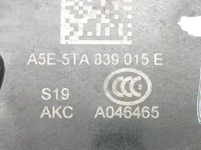 Автозапчастина б/у замок дверей заднього лівого для skoda fabia iii (nj3) 1.0 посилання на oem iam 5g4839015d  5ta839015e