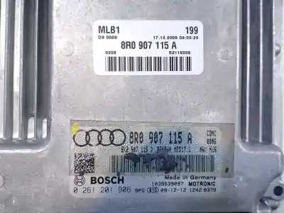 Автозапчастина б/у ебу контролер двигуна для audi q5 (8r) 2.0 tfsi (155kw) посилання на oem iam 8r0907115a 026201906 