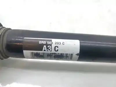 Автозапчастина б/у трансмісія задня права для audi q5 (8r) 2.0 tfsi (155kw) посилання на oem iam 8r0501203c  