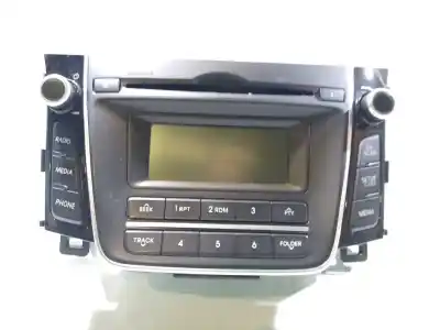 Second-hand car spare part audio system / radio cd for hyundai i30 (gd) 1.6 crdi oem iam references 96170a6210gu ac110a6ee 