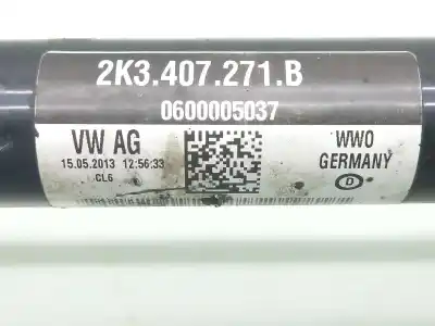 Автозапчасти б/у передняя левая трансмиссия за volkswagen caddy iii monospace (2kb, 2kj, 2cb, 2cj) 1.6 tdi ссылки oem iam 2k3407271b  