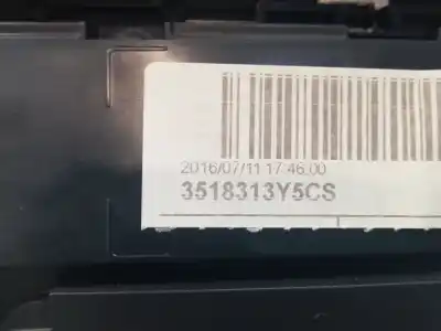 Peça sobressalente para automóvel em segunda mão comando de sofagem (chauffage / ar condicionado) por volvo v40 fastback (525) d2 referências oem iam   3518313y5cs