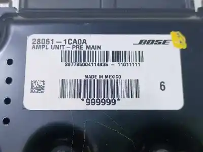 Peça sobressalente para automóvel em segunda mão módulo eletrônico por infiniti fx fx30d s premium referências oem iam 280611ca0a 297785004114936 