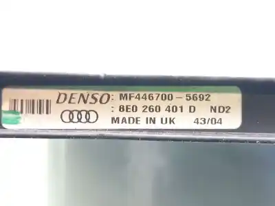 Автозапчастина б/у конденсат/радіатор кондиционера для audi a4 b6 descapotable (8h7) 3.0 посилання на oem iam 8e0260403d 8e0260401d mf4467005692