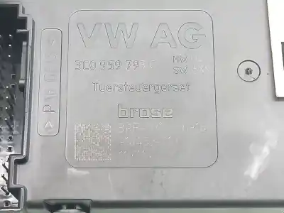 Second-hand car spare part driver left window regulator for seat altea xl (5p5, 5p8) 1.6 tdi oem iam references 5p0837461 5p0837401ag 3c8959701