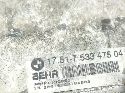 Peça sobressalente para automóvel em segunda mão intercooler por bmw x5 (e70) 3.0 turbodiesel cat referências oem iam 17517809321 1751753347504 p4130001