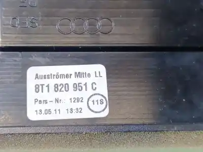 Автозапчасти б/у аэрационная решетка за audi a5 (8t3) rs5 quattro ссылки oem iam   8t1820951c