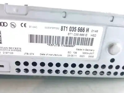 Автозапчасти б/у gps-навигационная система за audi a5 (8t3) rs5 quattro ссылки oem iam 8t1035666e  8t1035666h