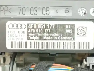 Автозапчастина б/у внутрішне світло для audi q7 (4l) v6 3.0 tdi (176kw) clean diesel ambiente посилання на oem iam  4f0910177 4f0951177