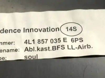 Автозапчастина б/у бардачок для audi q7 (4l) v6 3.0 tdi (176kw) clean diesel ambiente посилання на oem iam 4l1857104  4l1857035e
