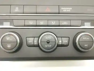 Peça sobressalente para automóvel em segunda mão comando de sofagem (chauffage / ar condicionado) por seat leon st (5f8) fr referências oem iam 5f0907044h 5hb01121520 5f0907044d