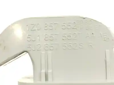 Second-hand car spare part right sunshade for skoda fabia ii combi (545) 1.2 oem iam references 5j1857552ad 1z0857552. 5j2857552s 5j1857552t