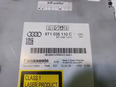 Second-hand car spare part audio system / radio cd for audi a4 avant (8k5) (2008) básico quattro oem iam references 8t1035110c cx-ca1796g 