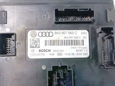 Автозапчастина б/у електронний модуль для audi a4 avant (8k5) (2008) básico quattro посилання на oem iam  f005v00750 8k0907063c
