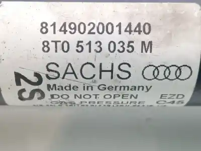 Автозапчастина б/у амортизатор задній лівий для audi a4 avant (8k5) (2008) básico quattro посилання на oem iam 8t0513035m  