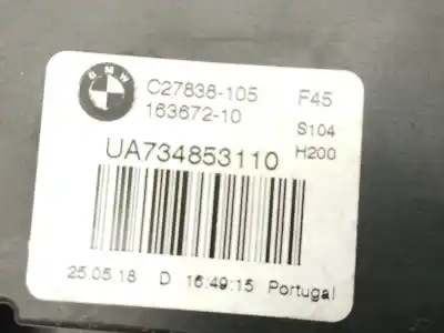 Second-hand car spare part tailgate central locking system  for bmw 2 active tourer (f45) 218 i oem iam references  c27838105. 16367210 734853110
