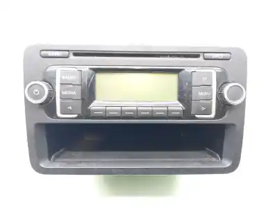 Second-hand car spare part audio system / radio cd for volkswagen golf vi (5k1) advance bluemotion oem iam references 1k0035156b cqjv1872g 