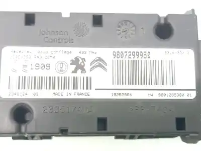 Peça sobressalente para automóvel em segunda mão módulo eletrônico por peugeot 5008 access referências oem iam 9807299980  