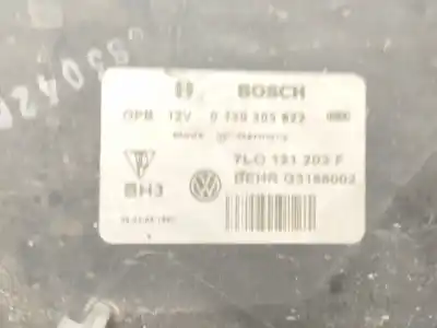 Автозапчастина б/у електро вентилятор для audi q7 (4l) v6 3.0 tdi (176kw) clean diesel ambiente посилання на oem iam 7l0959455f 0130303922 7l0959455g 7l0121203f