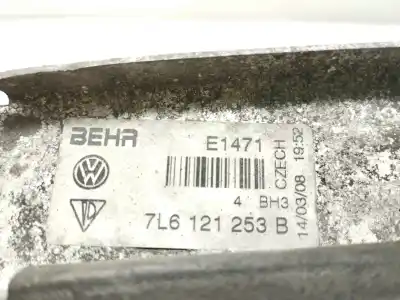 Автозапчастина б/у водяний радіатор для audi q7 (4l) v6 3.0 tdi (176kw) clean diesel ambiente посилання на oem iam 7l0121253a e1471 7l6121253b