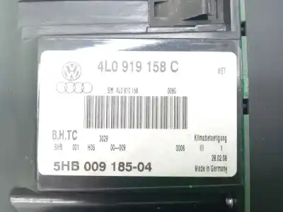 Pezzo di ricambio per auto di seconda mano controllo climatico per audi q7 (4l) v6 3.0 tdi (176kw) clean diesel ambiente riferimenti oem iam 4l0919158c 5hb00918504 