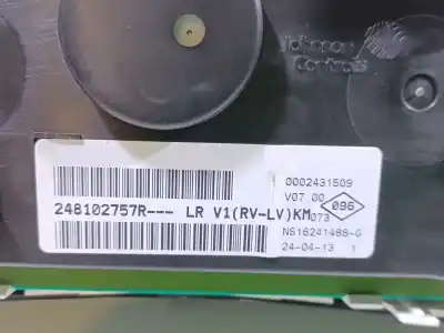 Автозапчастина б/у панель інструментів для dacia sandero ii 1.2 посилання на oem iam 248102757r 0002331509 
