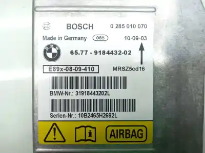 Second-hand car spare part airbag kit for bmw x1 (e84) sdrive 20 d oem iam references   