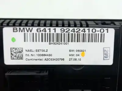 Second-hand car spare part climate control for bmw x1 (e84) sdrive 20 d oem iam references 64119248581 a2c53420798 , 100684430 64119242410