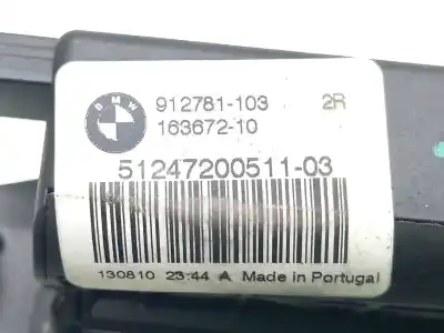 Second-hand car spare part trunk lock for bmw x1 (e84) sdrive 20 d oem iam references 51247200511 912781 