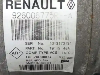 Автозапчасти б/у компрессор кондиционера воздуха за dacia sandero 1.4 mpi lpg ссылки oem iam 926006775r 51-1129 