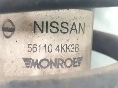 Автозапчастина б/у амортизатор передній лівий для nissan np300 navara pick-up (d23, d23t) 2.3 dci посилання на oem iam e61104kd3a  