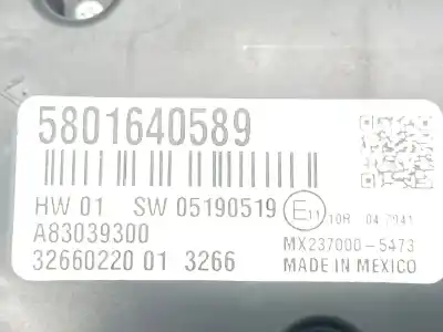 Автозапчасти б/у климат-контроль за iveco daily vi furgón 33s12, 35s12, 35c12 ссылки oem iam 5801640589 05190519 , a83039300 , 32660220 mx2370005473