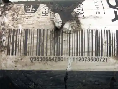 Автозапчасти б/у передний левый амортизатор за peugeot 2008 ii (ud_, us_, uy_, uk_) 1.2 puretech 100 ссылки oem iam 9836654780  